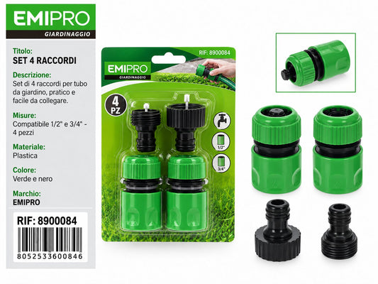 SET 4 RACCORDI