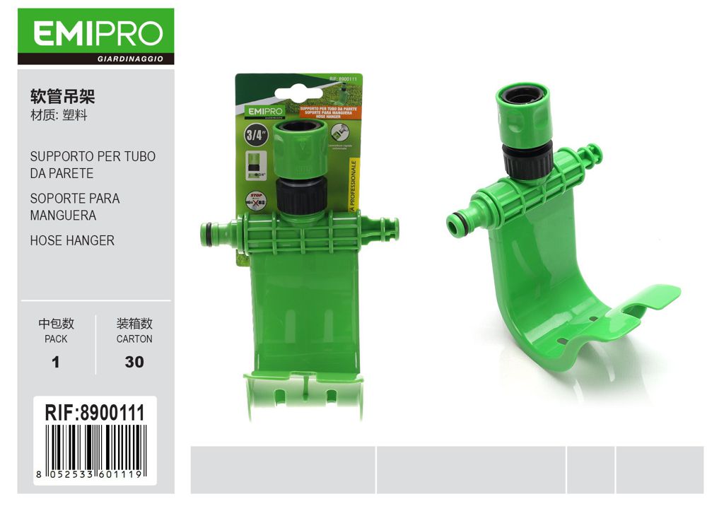 SUPPORTO PER TUBO DA PARETE