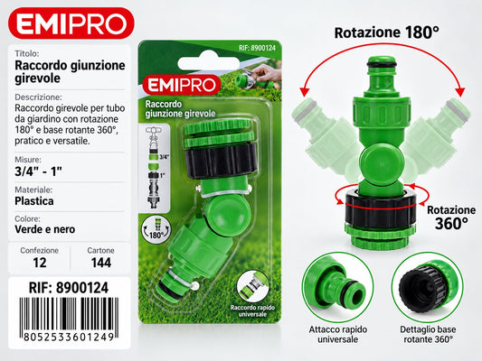 RACCORDO GIUNZIONE 3/4#-1#