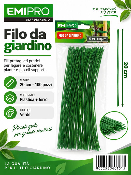 FILO DA GIARDINO 20CM 100PZ