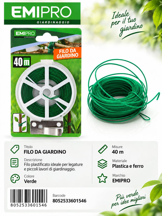 FILO DA GIARDINO 40M