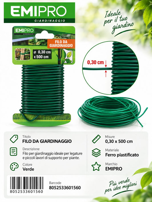 FILO GIARDINAGGIO 0.30*500CM