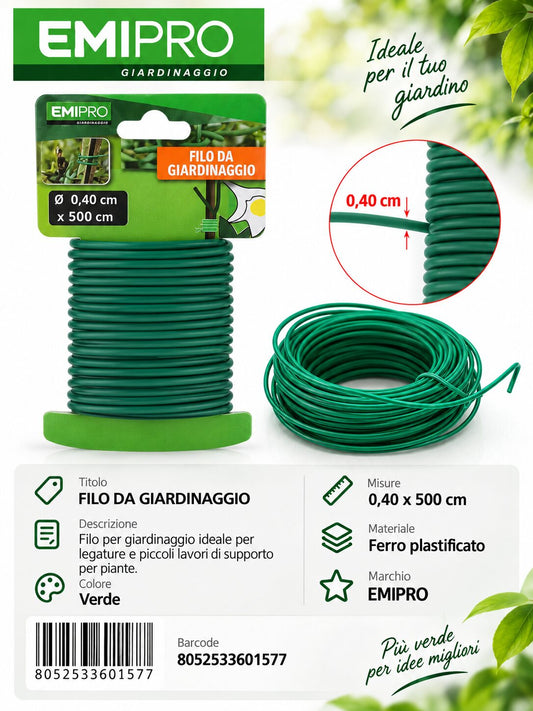 FILO GIARDINAGGIO 0.40*500CM