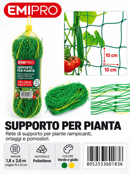 SUPPORTO PER PIANTA 1.8*3.6M