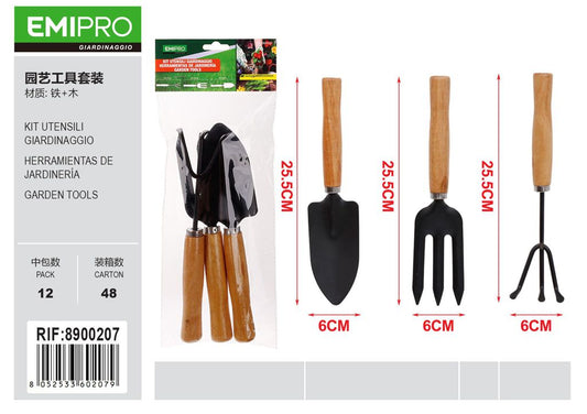 KIT UTENSILI GIARDINAGGIO