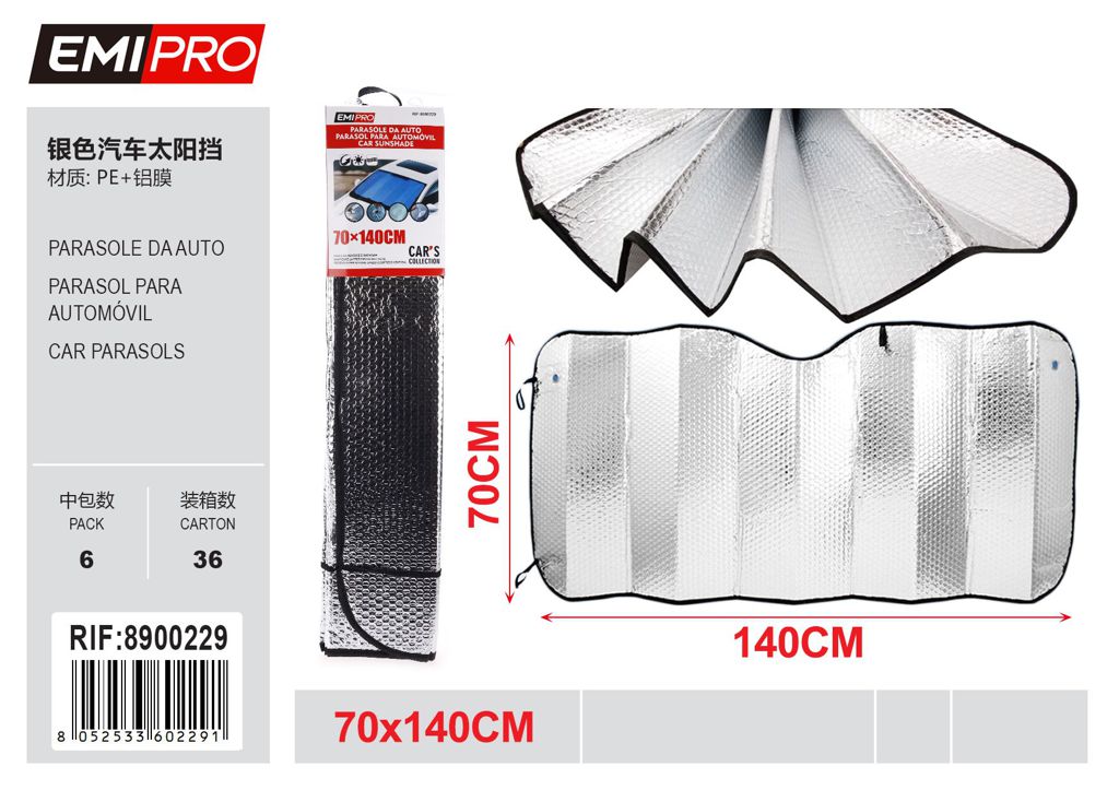 Parasole Da Auto 70*140cm