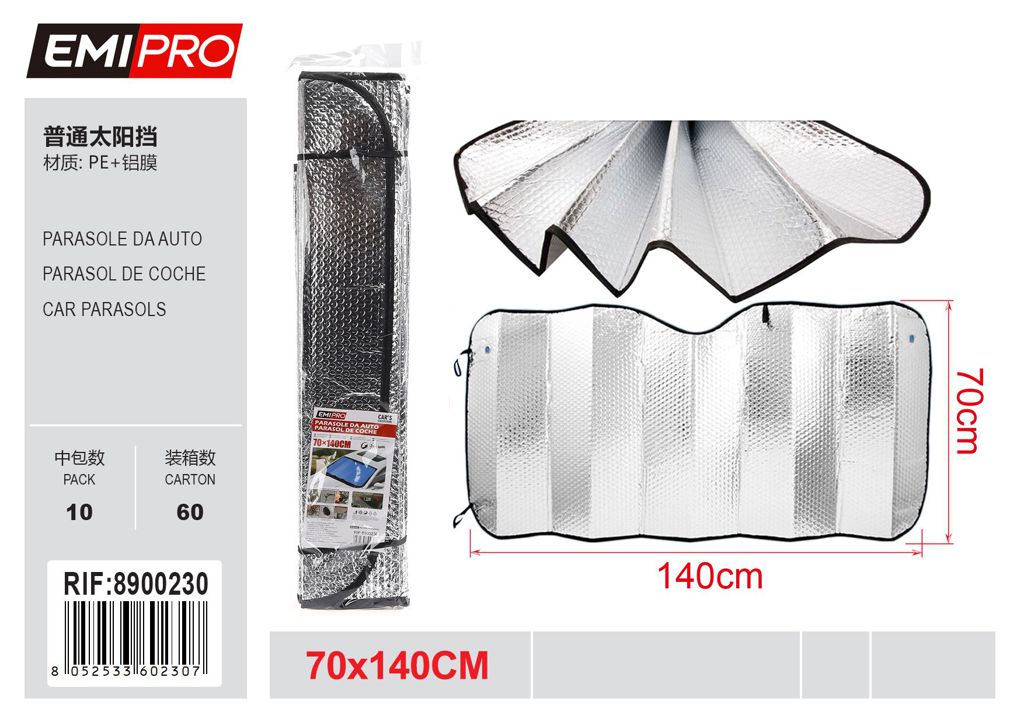 Parasole Da Auto 70*140cm