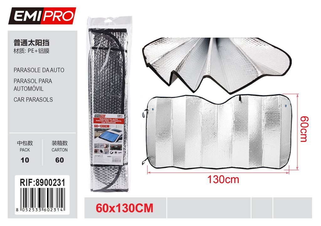 Parasole Da Auto 60*130cm