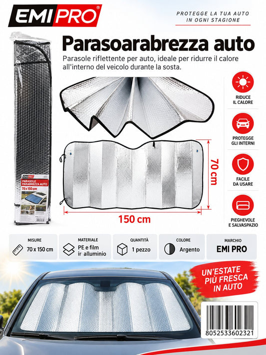 Parasole Da Auto 70*150cm
