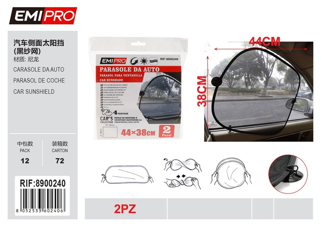 Parasole Da Auto 44*38cm 2Pcs