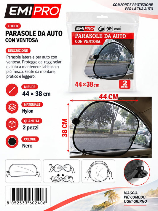 Parasole Da Auto 44*38cm 2Pcs