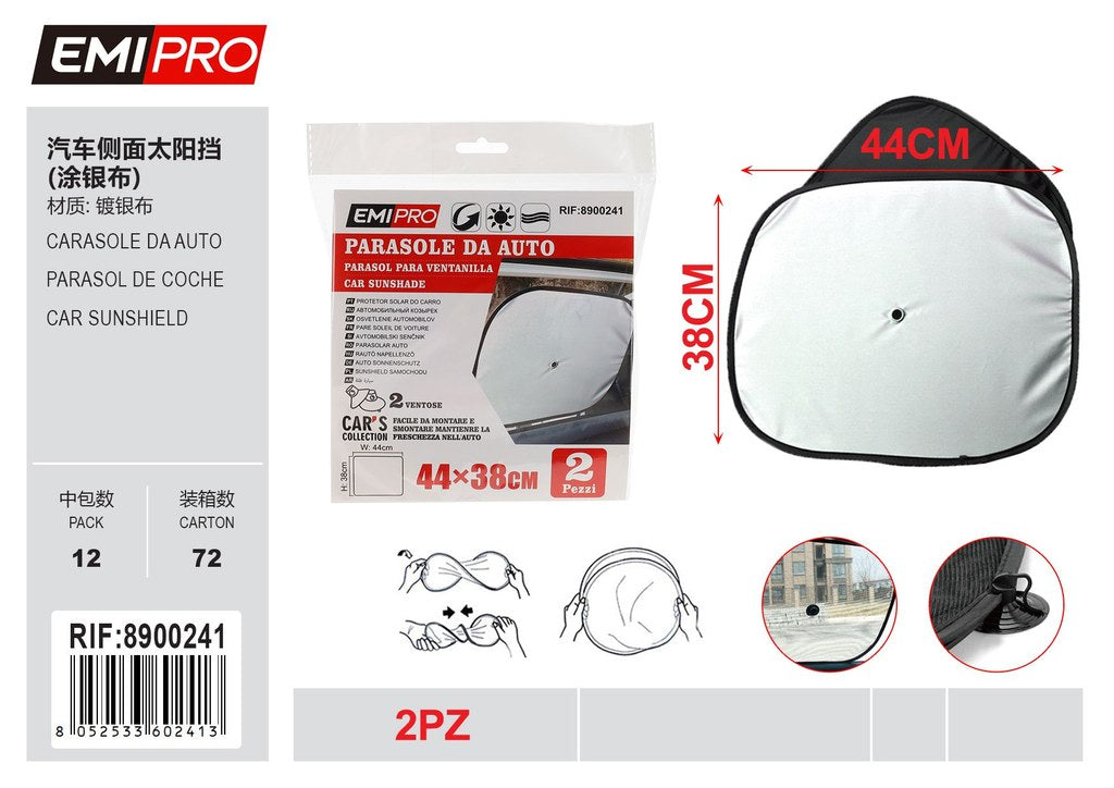 Parasole Da Auto 44*38cm 2Pcs