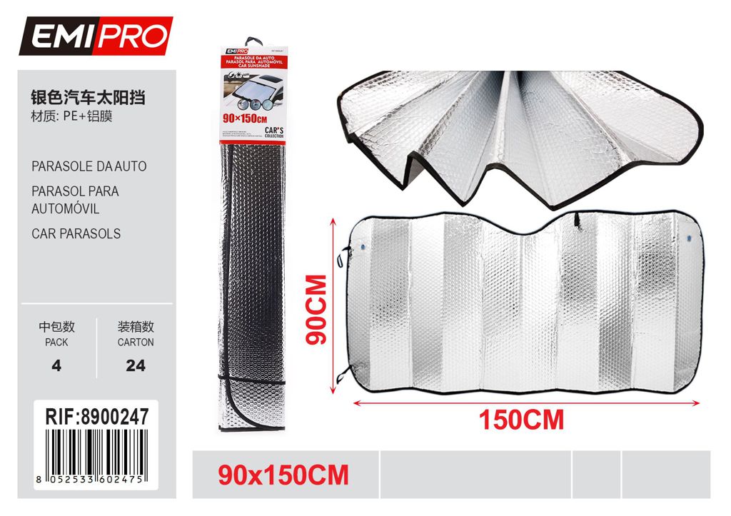 Parasole Da Auto 90*150cm