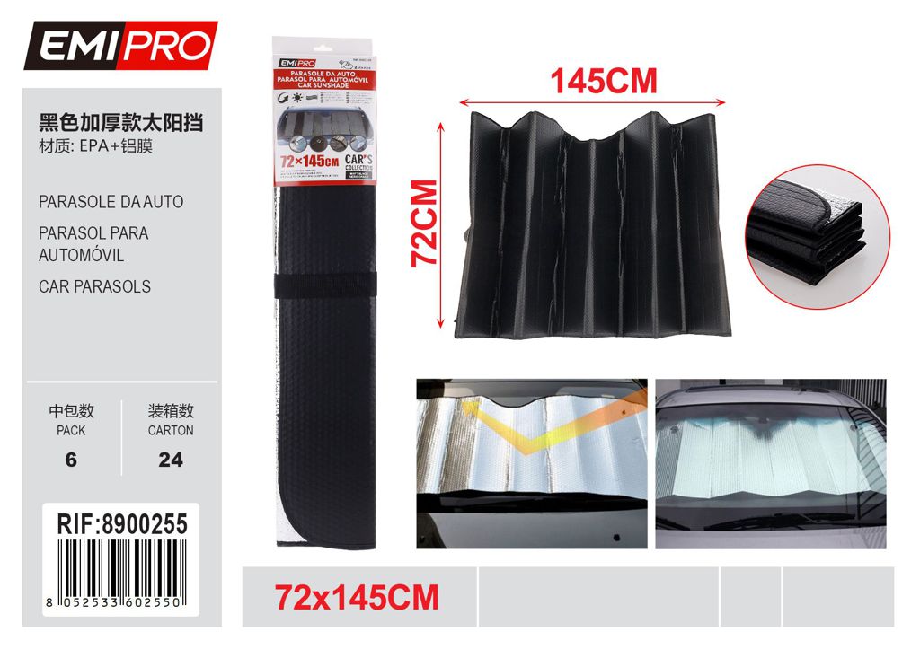 Parasole Da Auto 72*145cm