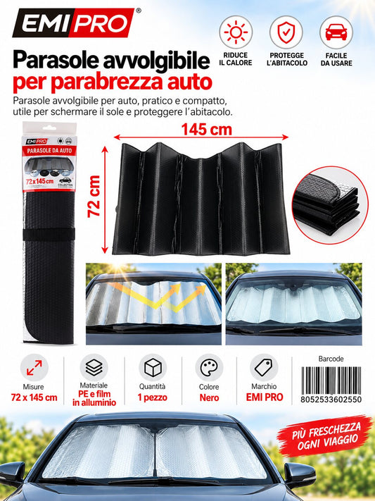 Parasole Da Auto 72*145cm