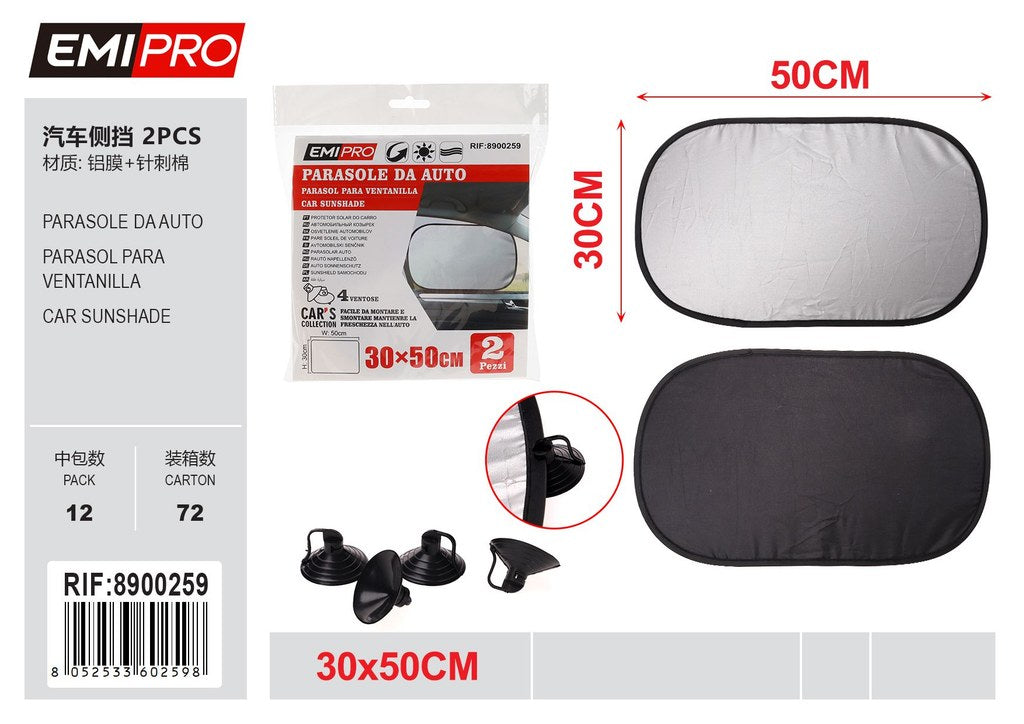 Parasole Da Auto 2Pcs 30*50cm