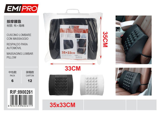 Schienale Massaggiante Per Auto 35*33cm