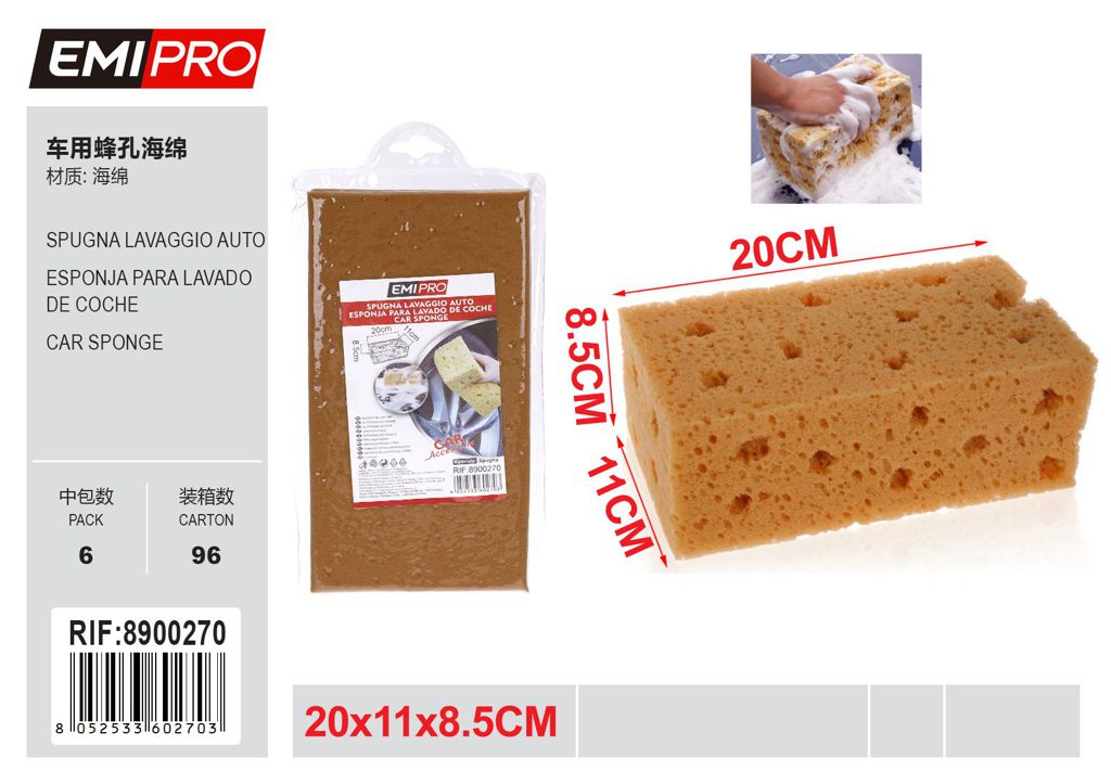 Spugna Lavaggio Auto 20*11*8.5