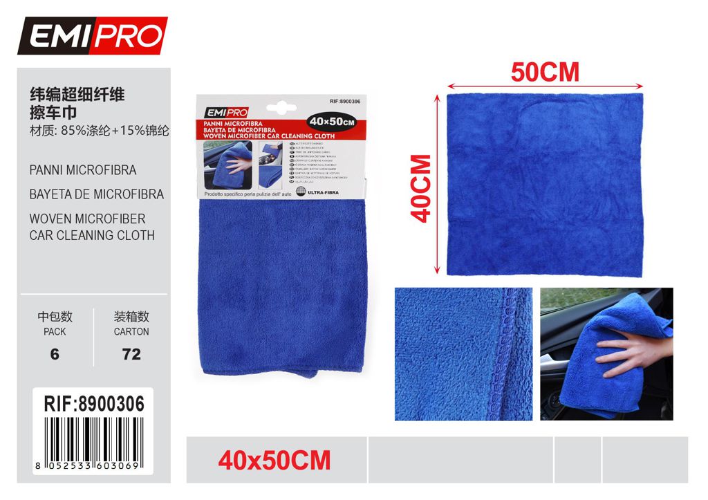 Panni Microfibra 40*50cm