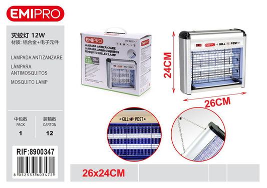 Lampada Antizanzare 2*6w