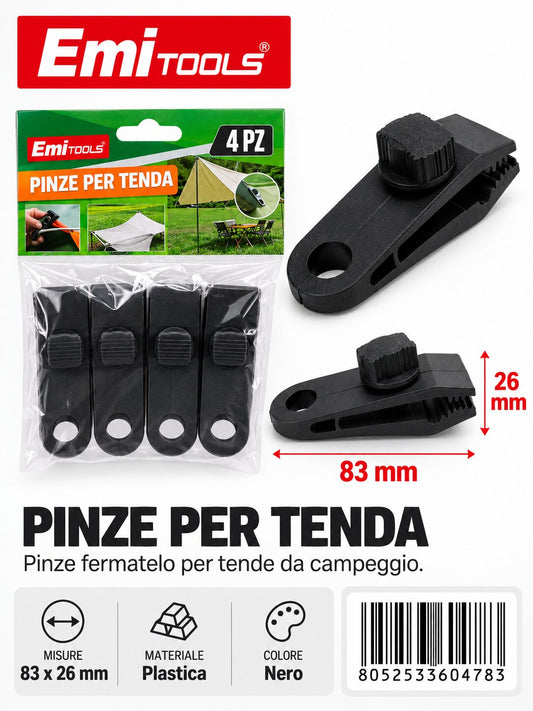 PINZE PER TENDA 4PCS