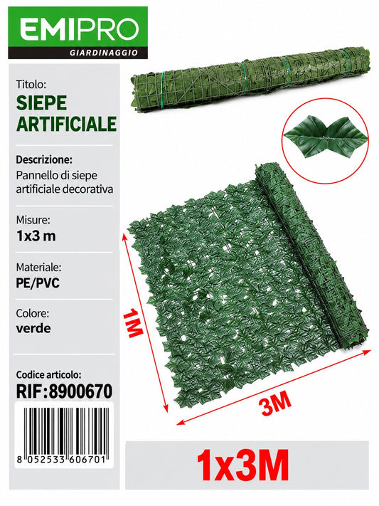 SIEPE ARTIFICIALE 1*3M