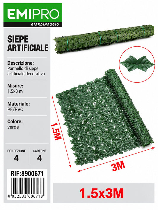 SIEPE ARTIFICIALE 1.5*3M
