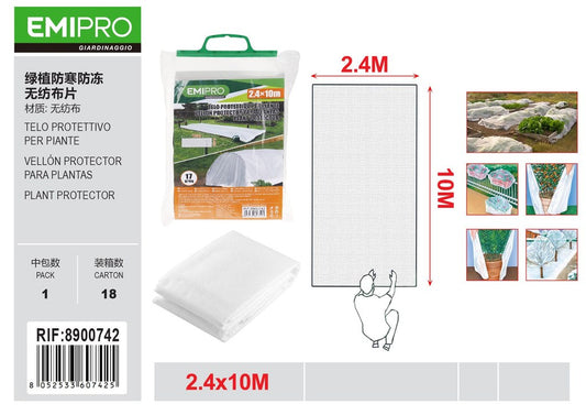 TELO PROTETTIVO PER PIANTE 2.4*10M
