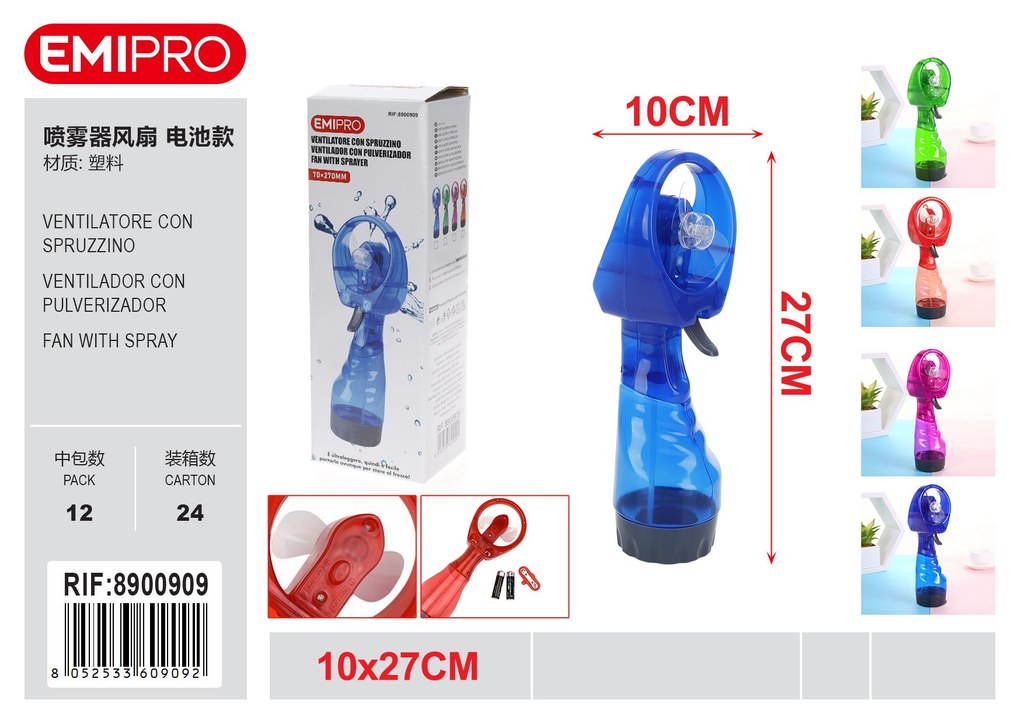ventilatore Con Spruzzino
