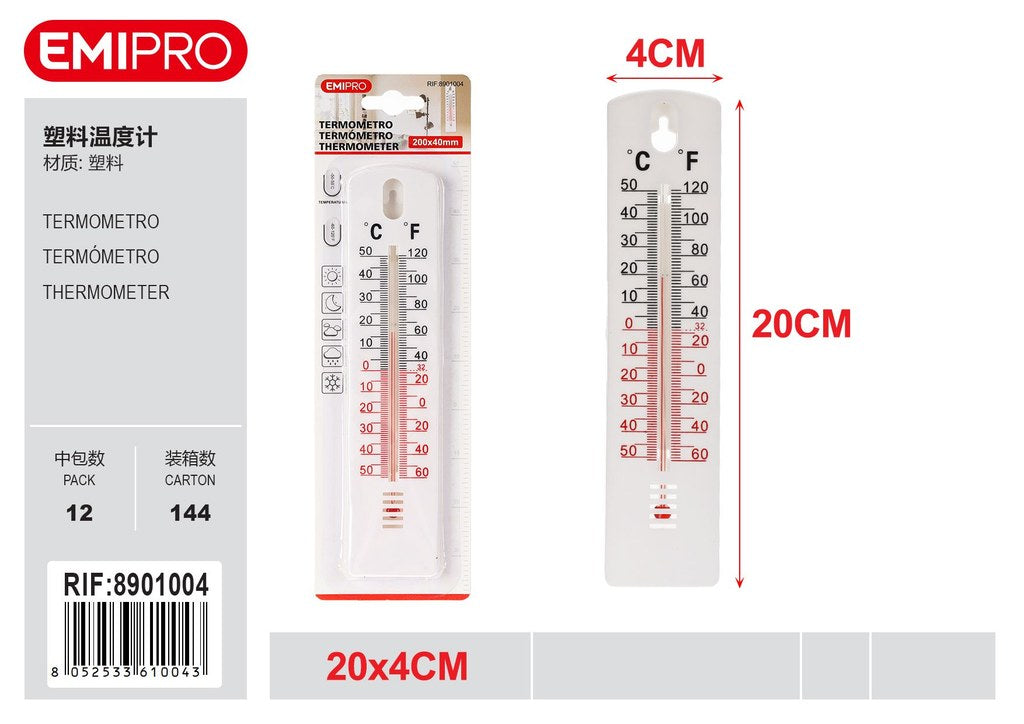 TERMOMETRO 20*4CM