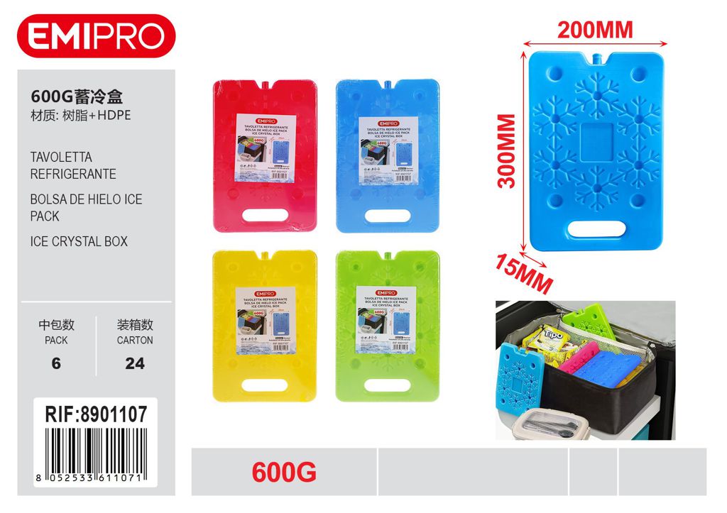 Tavoletta Refrigerante 600G