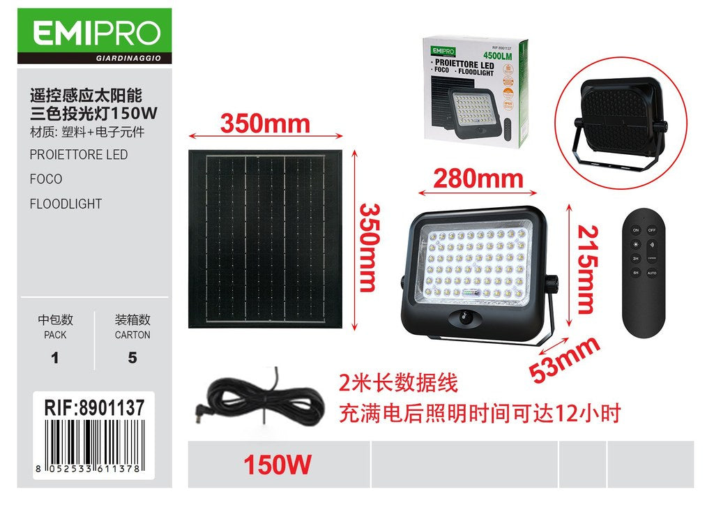 PROIETTORE LED 150W