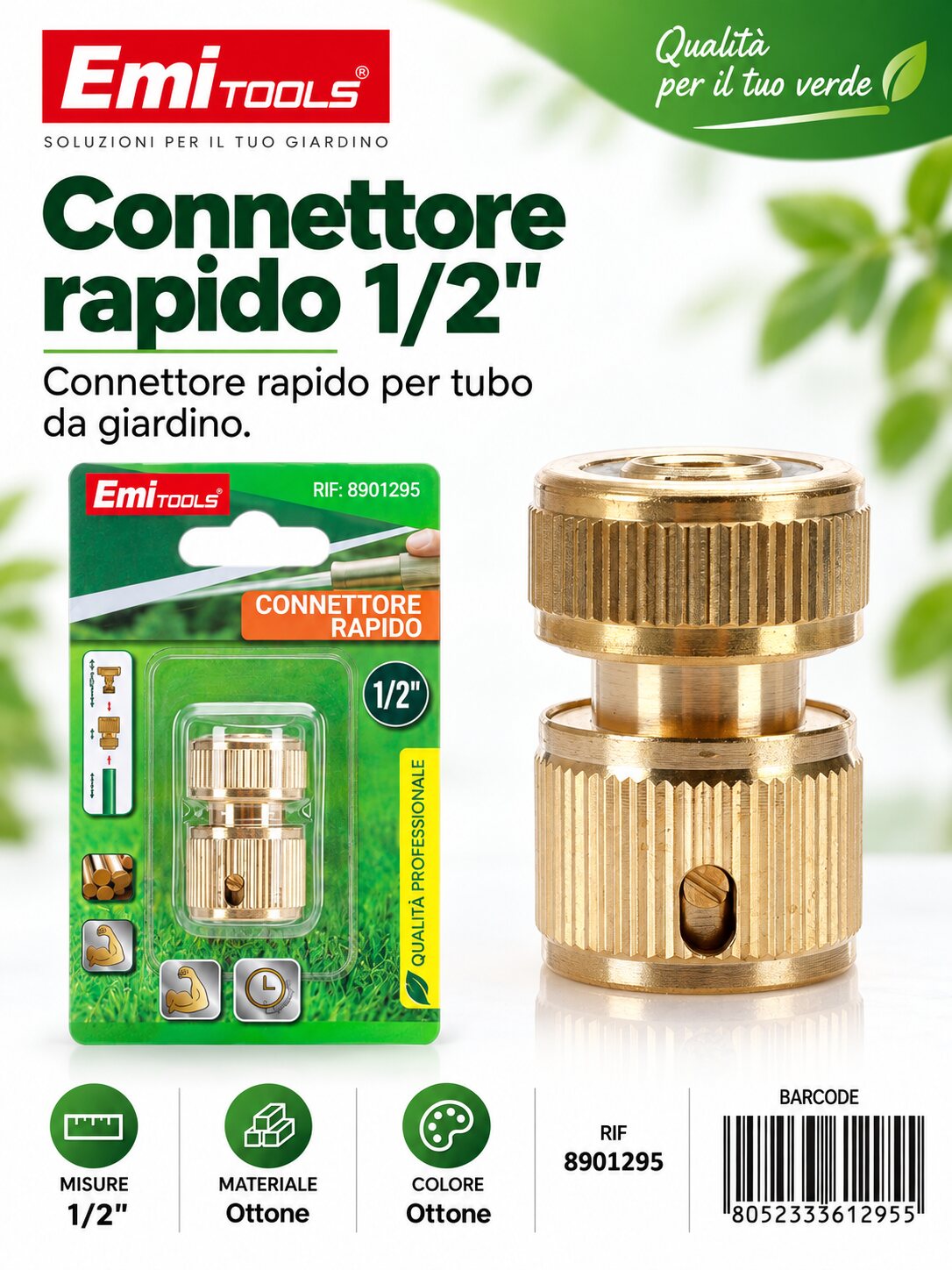 CONNETTORE 1/2