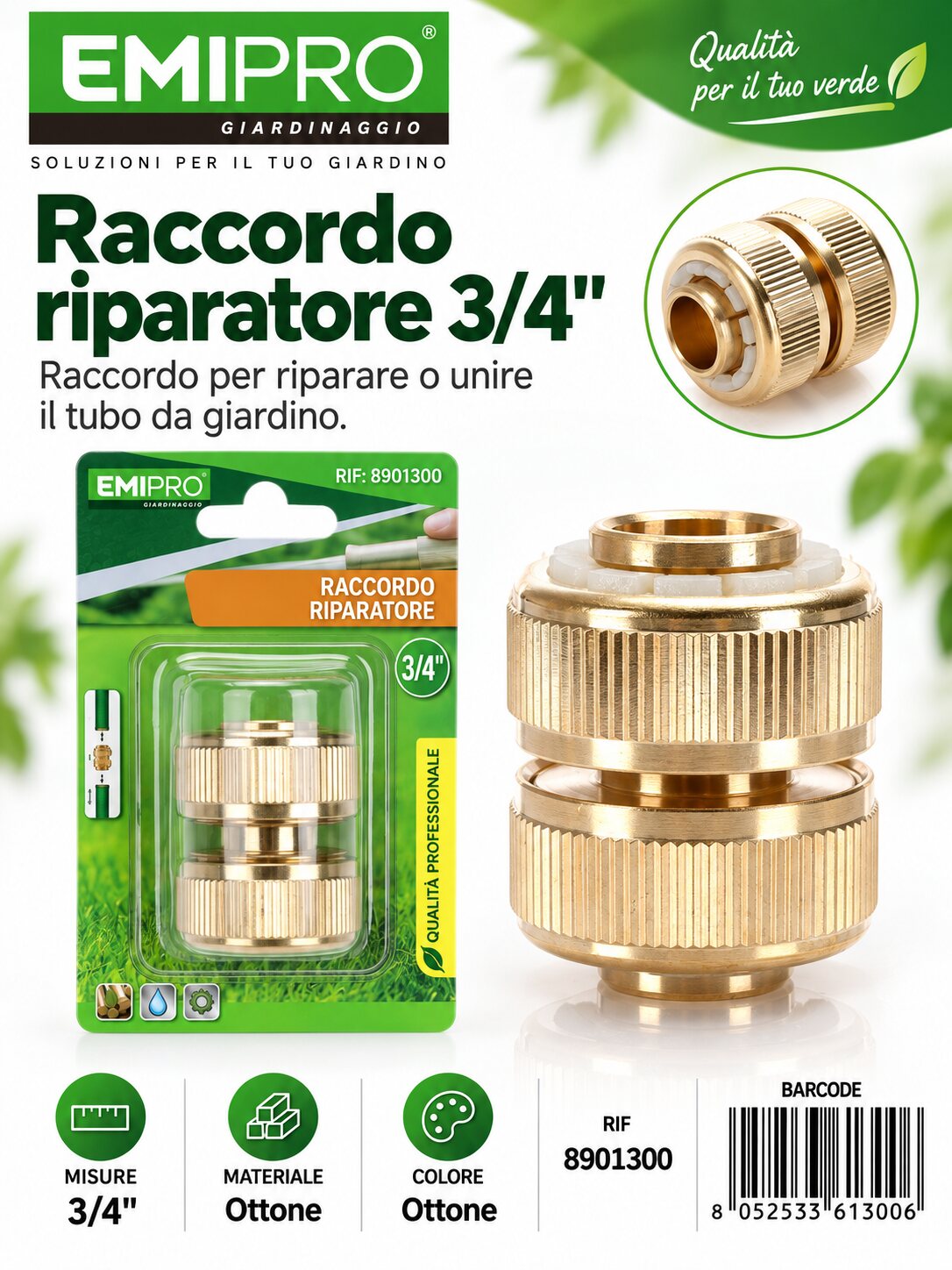CONNETTORE 3/4