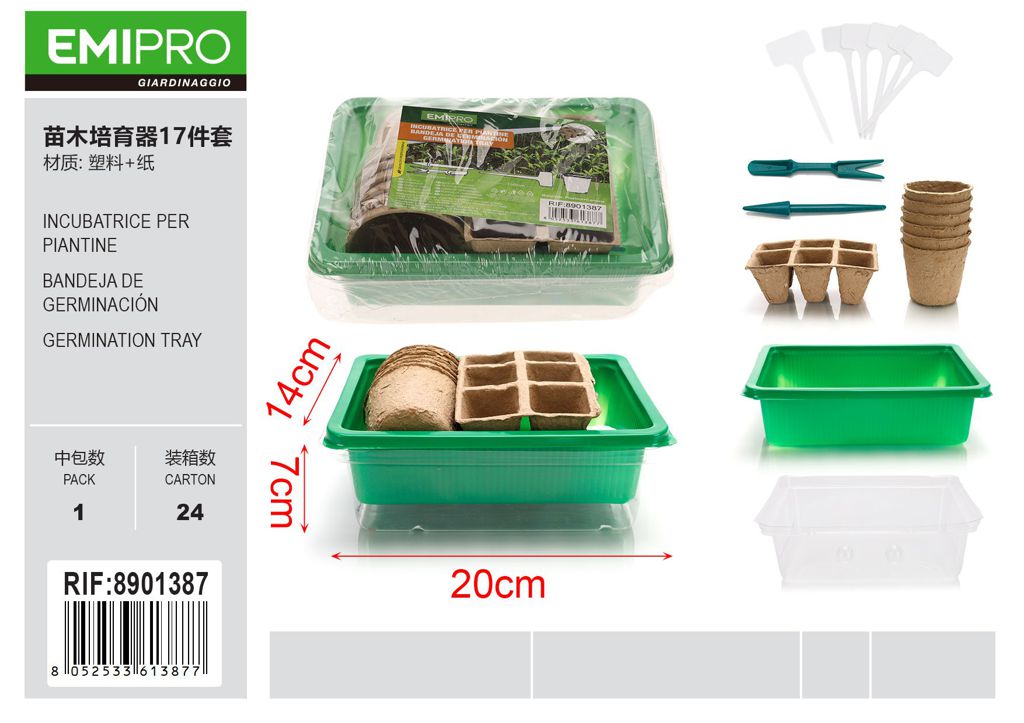 INCUBATRICE PER PIANTINE