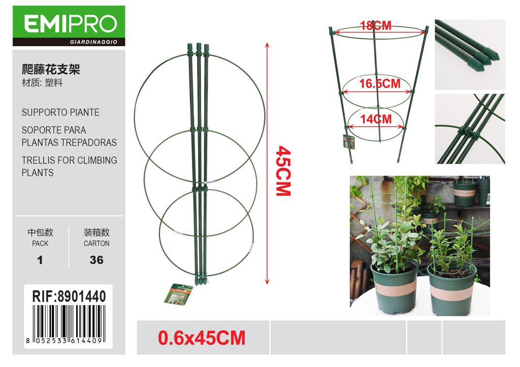 SUPPORTO PIANTE 0.6*45CM