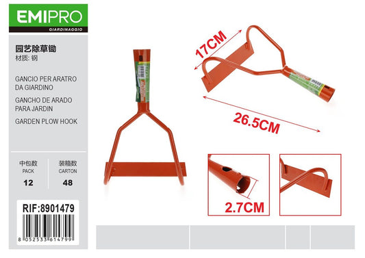 GANCIO PER ARATRO DA GIARDINO