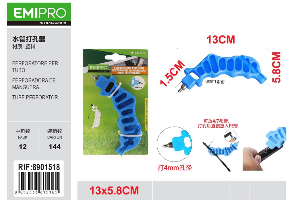 PERFORATORE PER TUBO