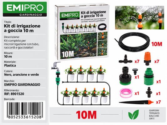 KIT DI IRRIGAZIONE 10M
