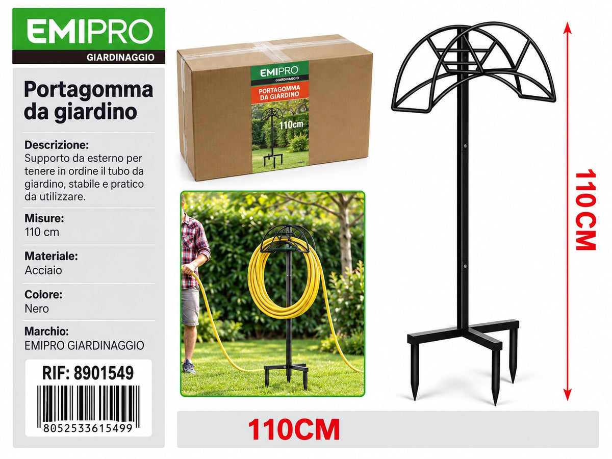 PORTAGOMMA DA GIARDINO 110CM
