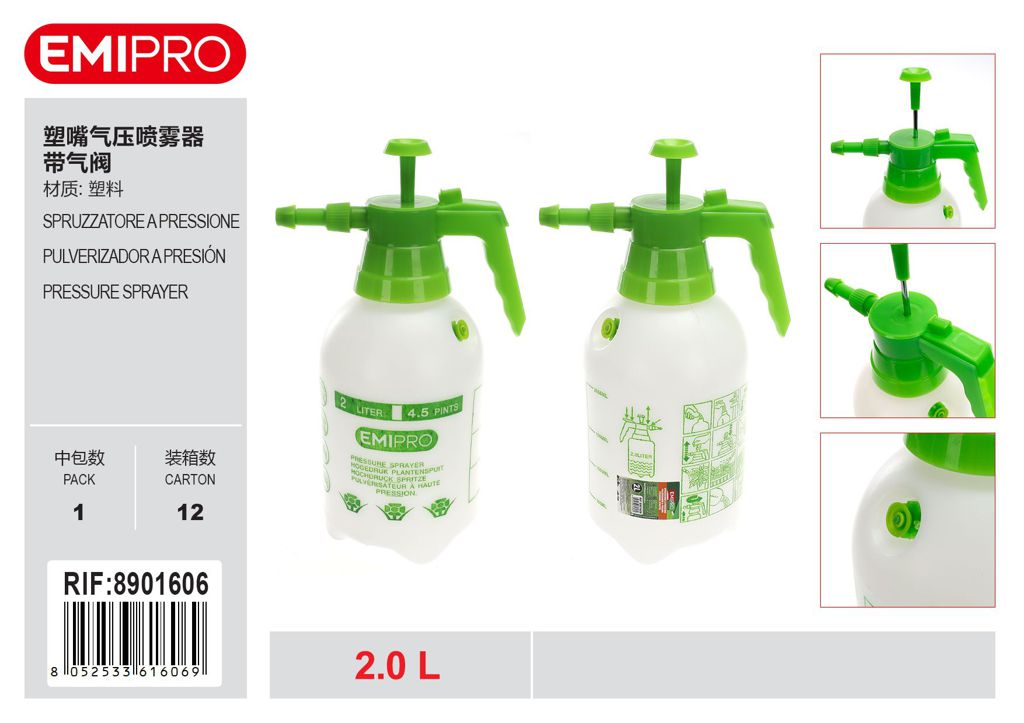 SPRUZZATORE A PRESSIONE 2.0LT