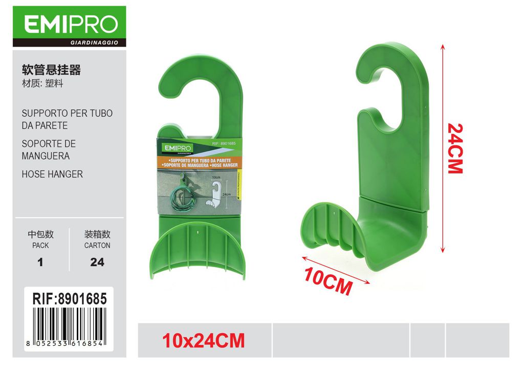 SUPPORTO PER TUBO DA PARETE