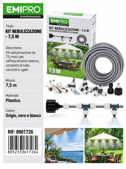 KIT NEBULIZZAZIONE - 7.5 M