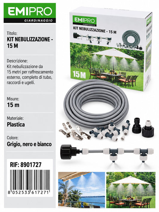 KIT NEBULIZZAZIONE - 15 M
