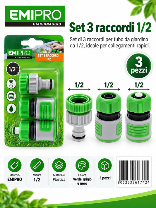 SET 3 RACCORDI 1/2