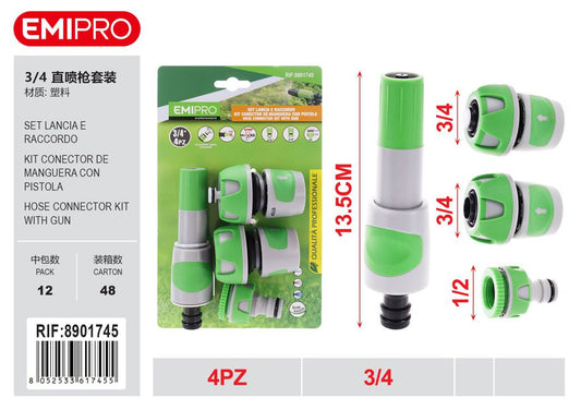 SET LANCIA E RACCORDO 3/4