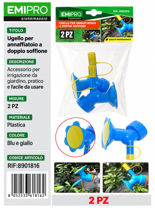 UGELLO PER ANNAFFIATOIO A DOPPIO SOFFIONE 2PZ