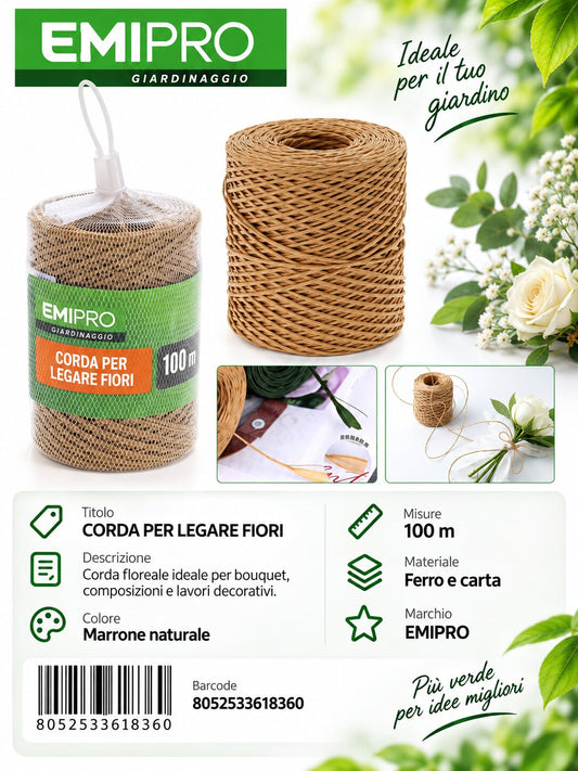 CORDA PER LEGARE FIORI 100M