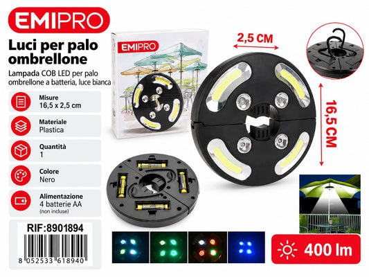 LUCI PER PALO OMBRELLONE