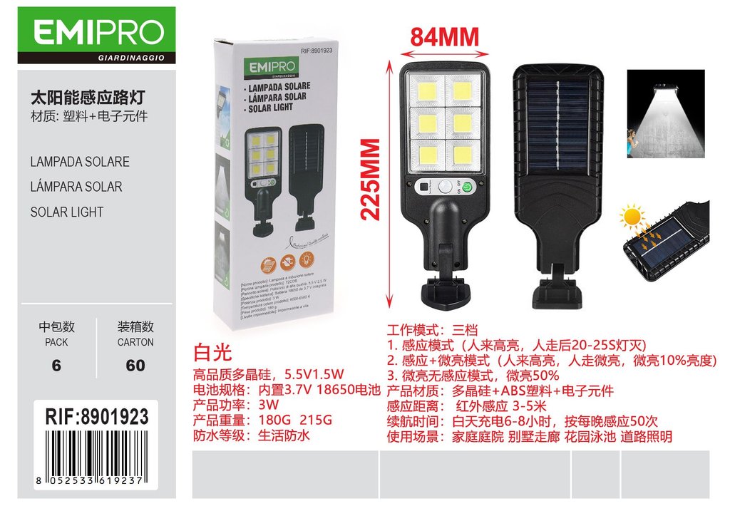 LAMPADA SOLARE